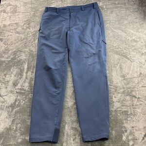 Mack Weldon Pants Men’s XL Sport Zipped Pockets Jogger Activewear Navy Blue